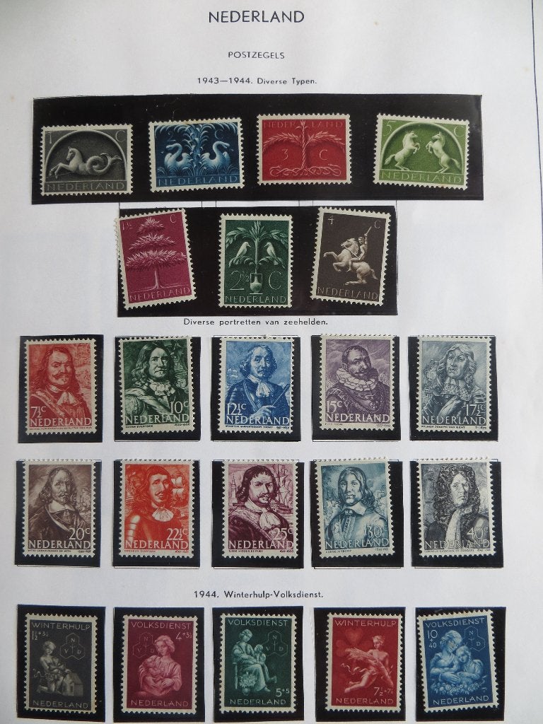 album met 829 (!) Nederlandse postzegels, Ophalen of Verzenden, Nederland
