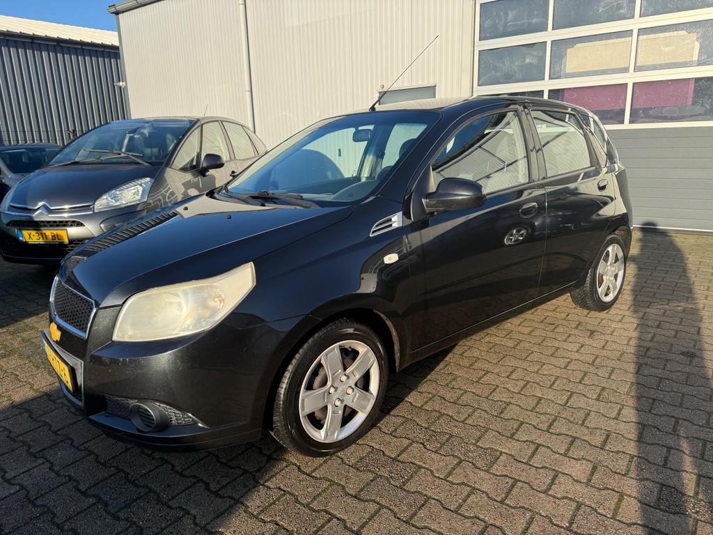 Chevrolet Aveo 1.4 16V LS 2009 5-Deurs Airco Goed onderhoude, Auto's, Voorwielaandrijving, 101 pk, Aveo, 400 kg
