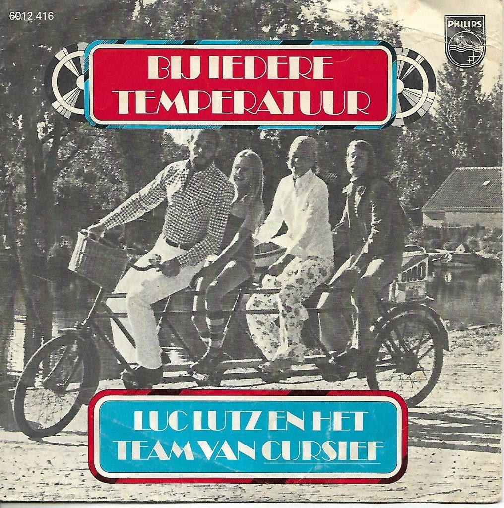 Luc Lutz - Bij iedere temperatuur, Gebruikt, 7 inch, Single, Nederlandstalig
