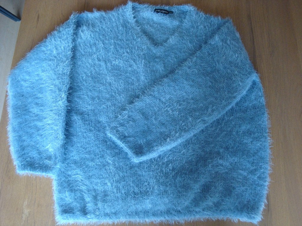 Warme trui ijsblauw maat 3XL, Kleding | Dames, Blauw, Trui of Vest, Ophalen of Verzenden, Zo goed als nieuw