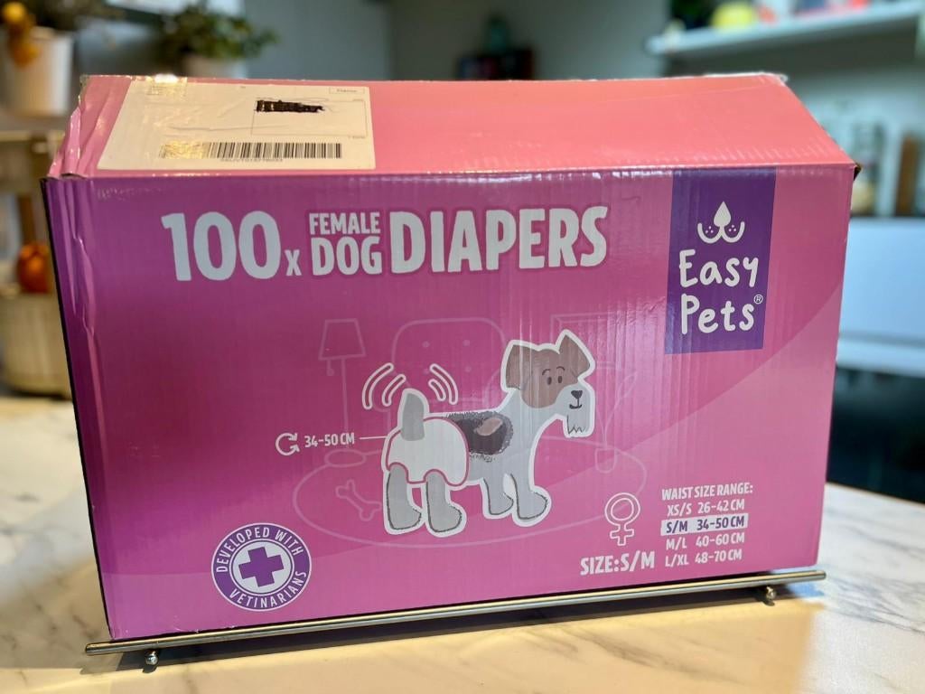 Honden luiers voor teefjes, Dieren en Toebehoren, Ophalen, Nieuw