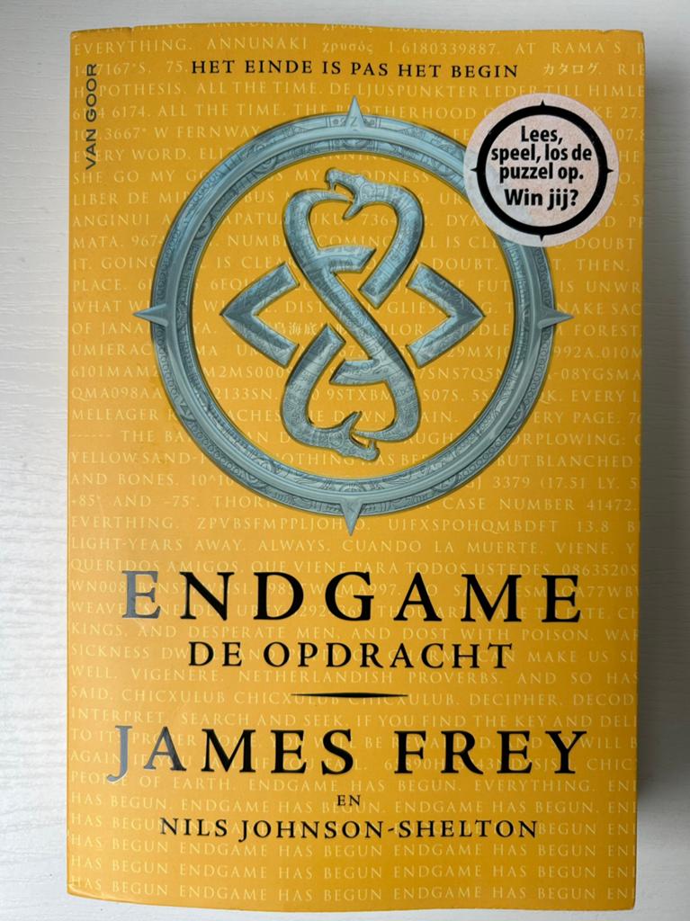 James Frey - De opdracht, Ophalen of Verzenden, Zo goed als nieuw, James Frey; Nils Johnson-Shelton