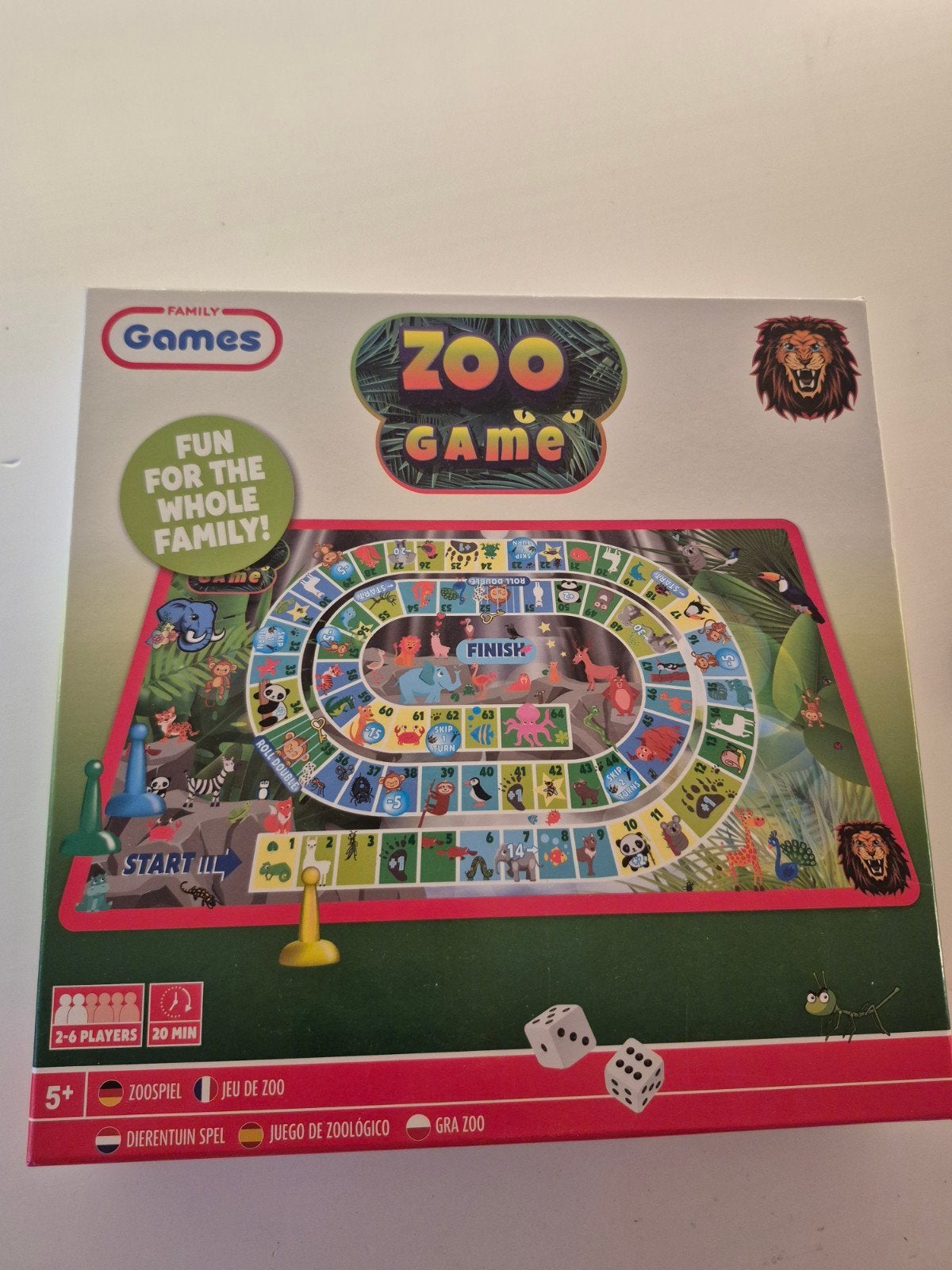 Zoo Game-Family games, Family Games, Vijf spelers of meer, Ophalen of Verzenden, Zo goed als nieuw