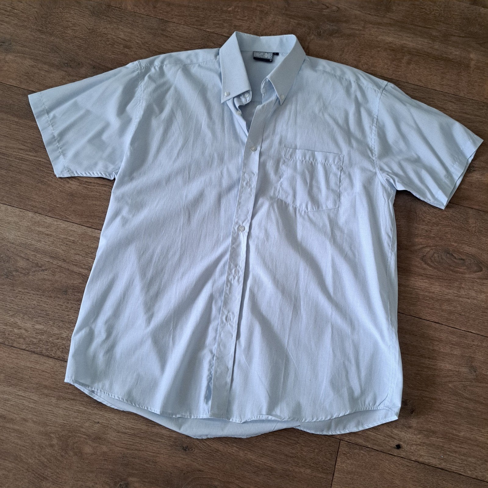 korte mouwen blouse mt. L, Blauw, Nieuw, Ophalen of Verzenden, Bodyzone