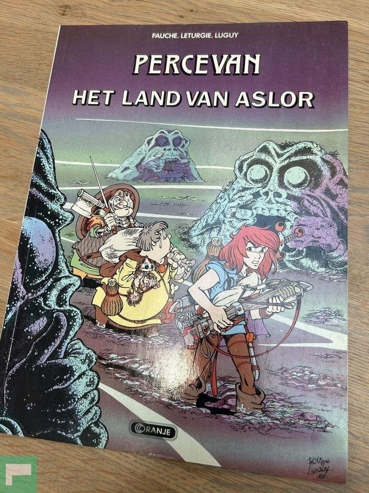 Perceivan 2. Het land van aslor, Eén stripboek, Ophalen of Verzenden