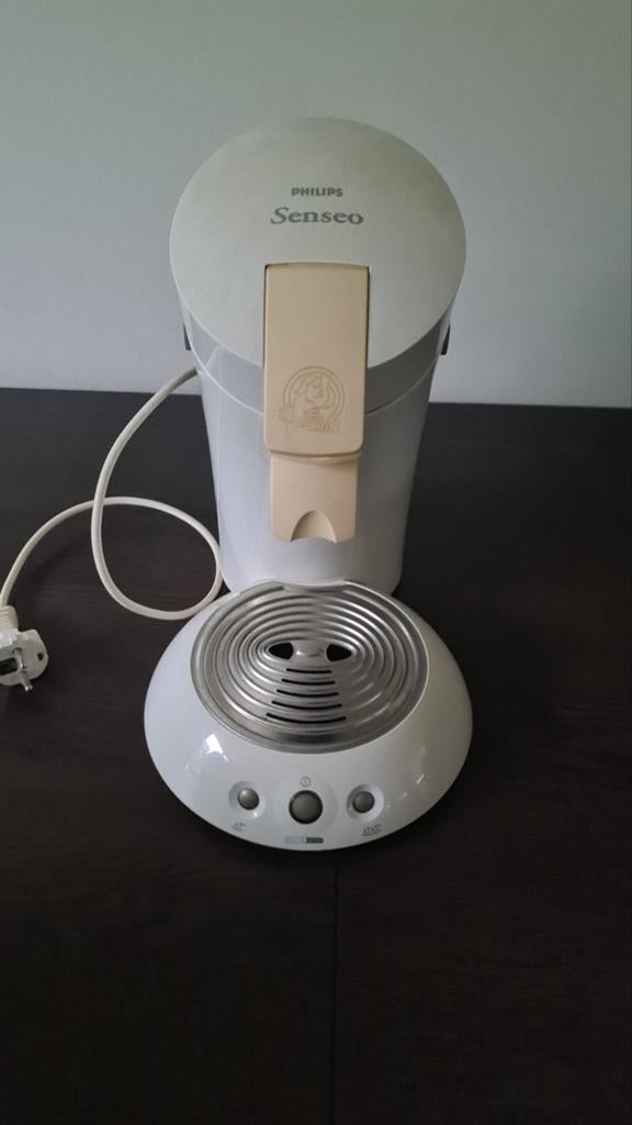 Philips Senseo koffiezetapparaat - Wit, Koffiepads en cups, Gebruikt, Koffiemachine, Ophalen of Verzenden