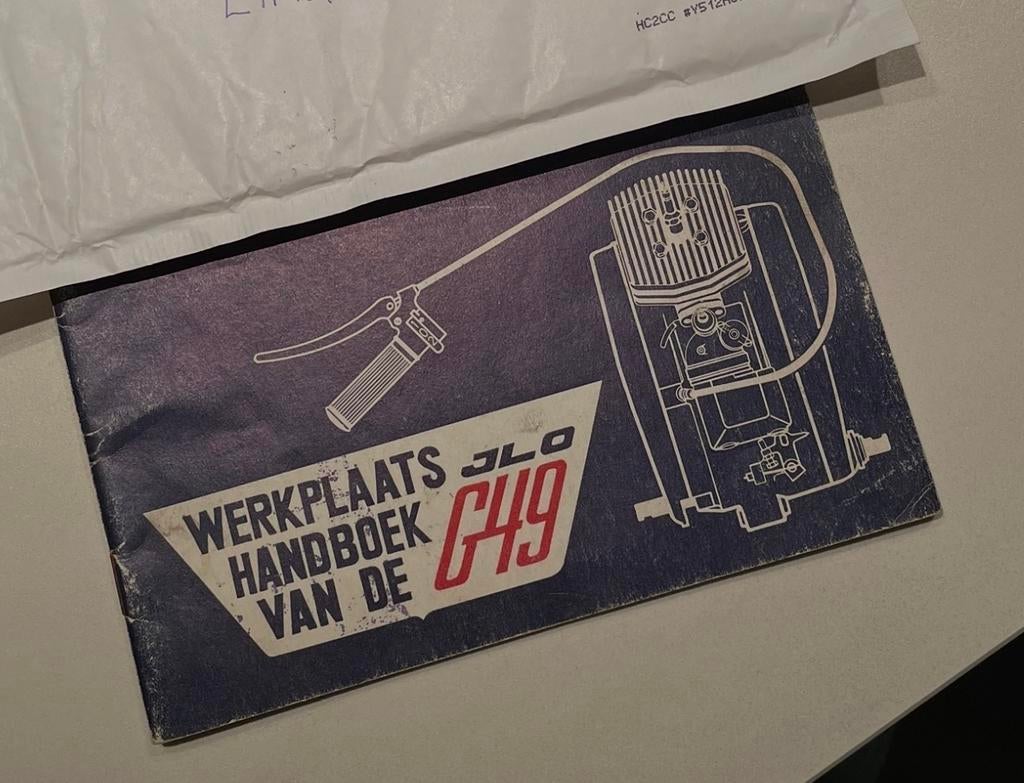 Batavus JLO G49 werkplaatshandboek - perfecte staat, Ophalen of Verzenden, Overige merken