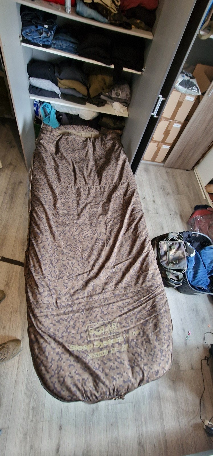 Solar SP C-Tech Memory Foam Sleep System Camo, Ophalen, Zo goed als nieuw, Overige typen