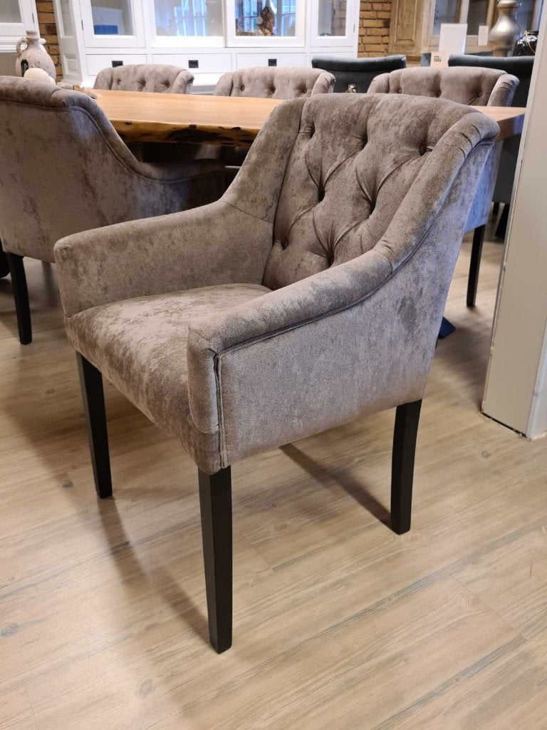*ACTIE* Landelijke Eetkamerstoel Nikky Stel Zelf Samen (2), Overige kleuren, Ophalen of Verzenden, Stof, Vijf, Zes of meer stoelen
