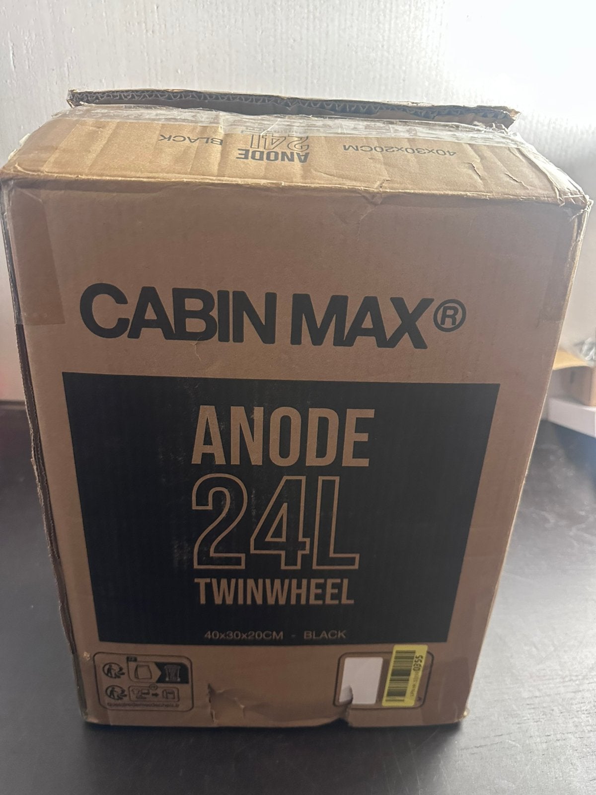 Cabinm max 24L nieuw, Sieraden, Tassen en Uiterlijk, Koffers, Hard kunststof, ., Nieuw, Minder dan 50 cm