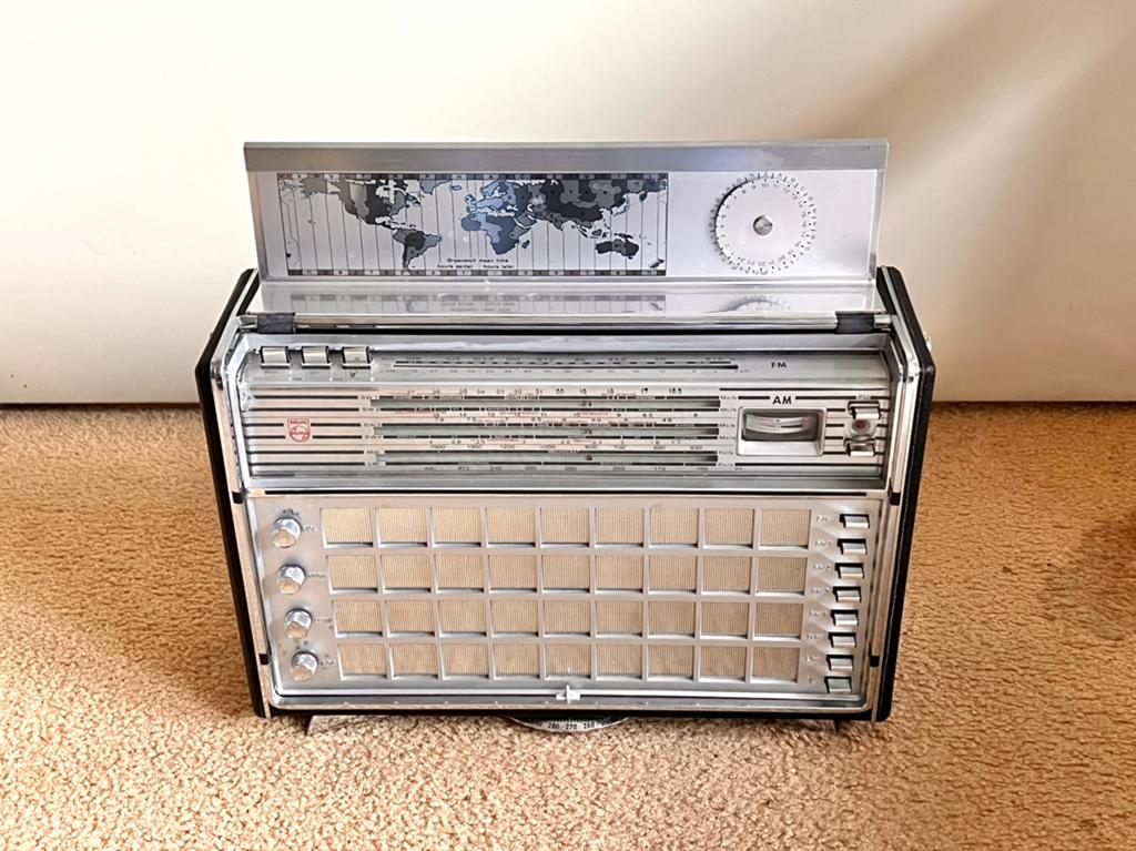 Philips wereldontvanger model L6X 38 T, Audio, Tv en Foto, Radio's, Verzenden, Zo goed als nieuw, Wereldontvanger