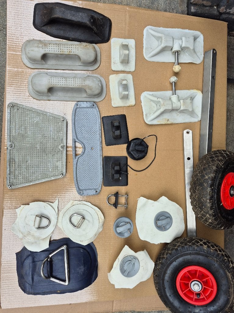 Delen rubberboot, Watersport en Boten, Ophalen of Verzenden, Gebruikt, Overige typen