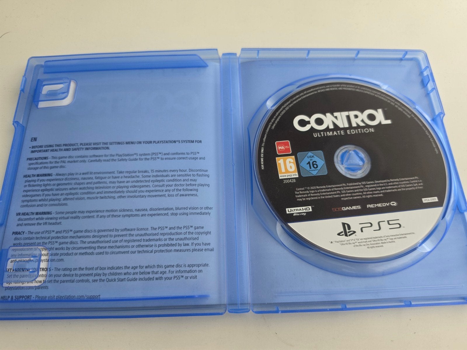 Control voor Playstation 5 Lees Beschrijving Aub, Avontuur en Actie, 505 Games, 1 speler, Ophalen of Verzenden