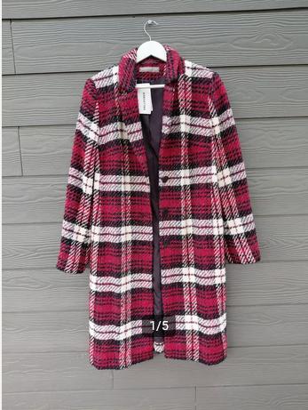 Hallhuber winterjas wol - Maat 44 - Nieuw met kaartje., Maat 42/44 (L), Nieuw, Ophalen of Verzenden, Rood