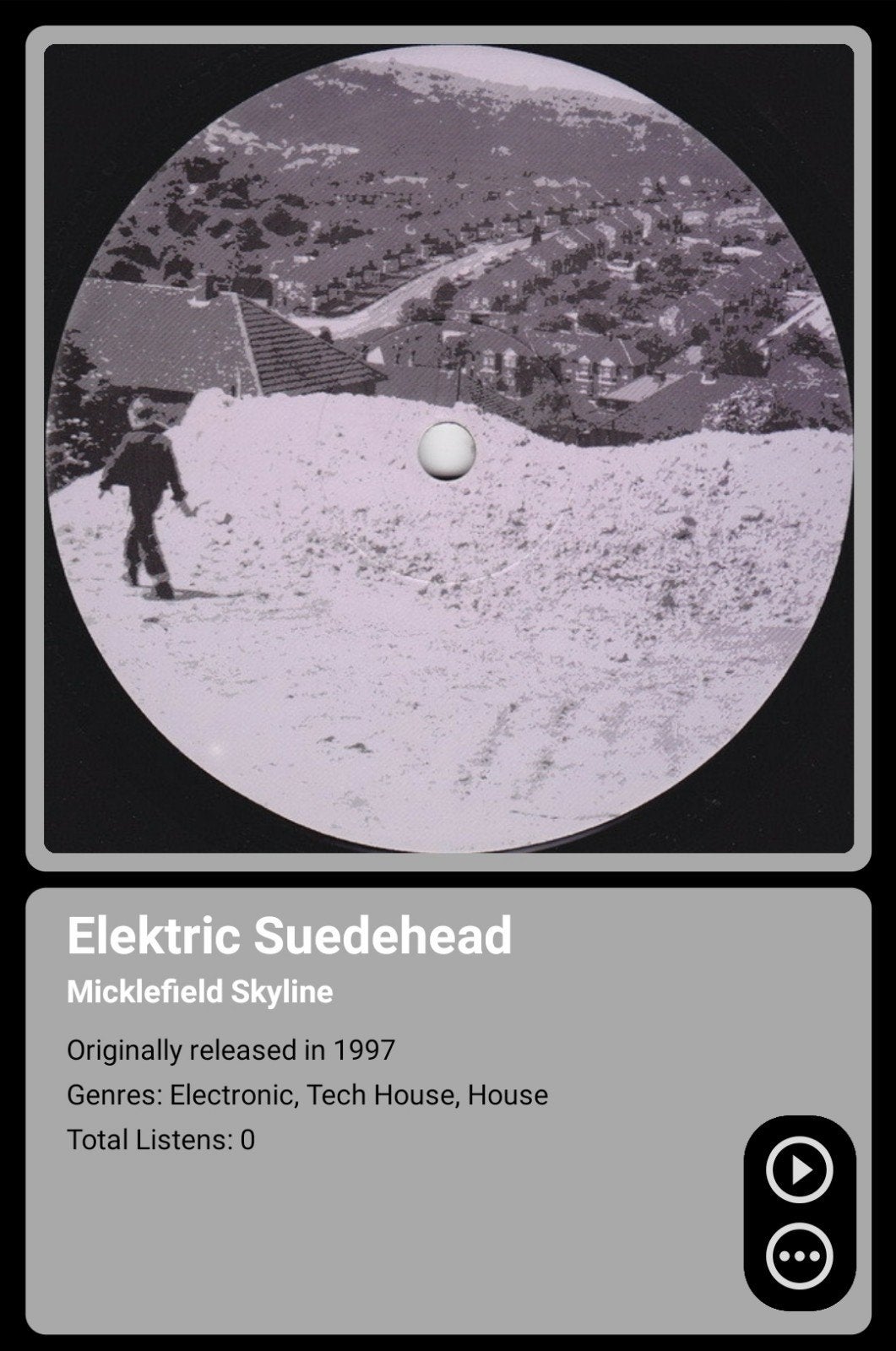 Micklefield skyline  electric suedehead, Ophalen of Verzenden, Gebruikt, 12 inch