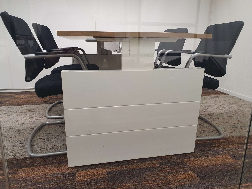 Nova design bureautafel / spreektafel / vergadertafel (14x), Swan Products, Info@swan-products.nl, In hoogte verstelbaar, Ophalen of Verzenden