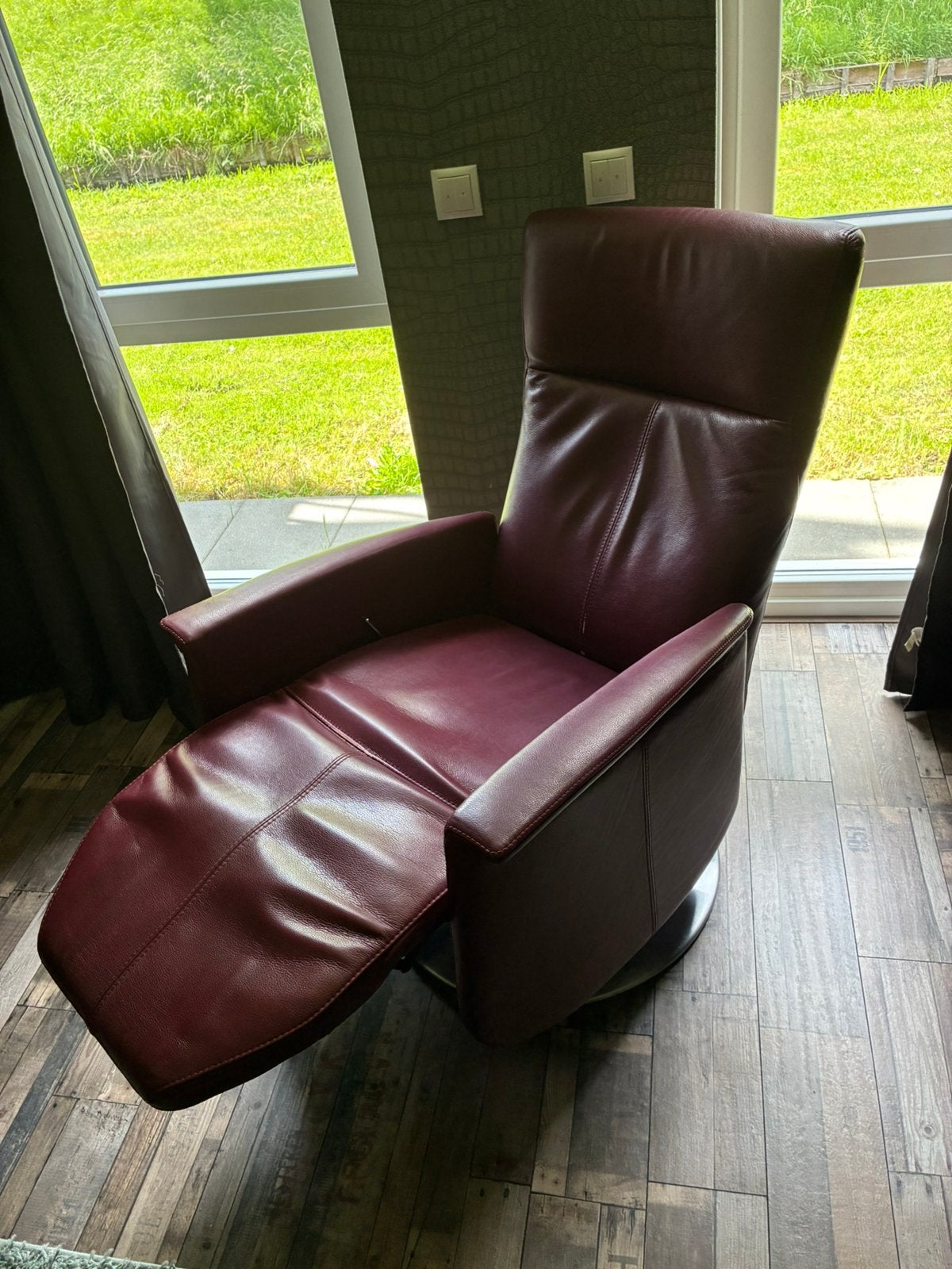 Relax fauteuil prominent, Huis en Inrichting, Fauteuils, Ophalen, Zo goed als nieuw, Minder dan 75 cm, 50 tot 75 cm