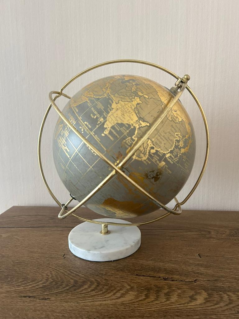 Wereldbol decoratie, Ophalen of Verzenden, Zo goed als nieuw