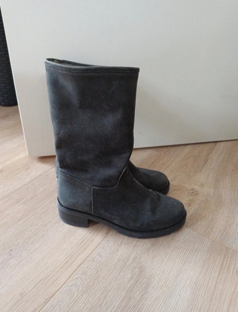 Laarzen Ravelli, Kleding | Dames, Hoge laarzen, Zwart, Ophalen of Verzenden, Zo goed als nieuw