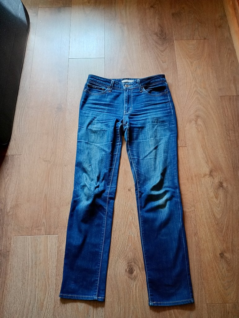 Levi's 712 Slim Jeans - Dames - Maat W30, Blauw, Ophalen of Verzenden, W30 - W32 (confectie 38/40), Gedragen