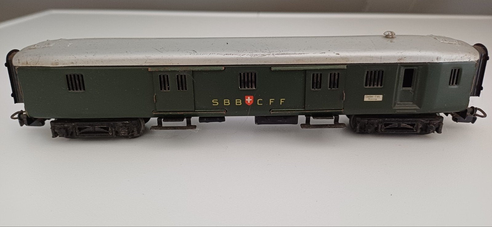 Marklin H0 4017 Bagagewagen van de SBB, Ophalen, Wisselstroom, Gebruikt, Wagon