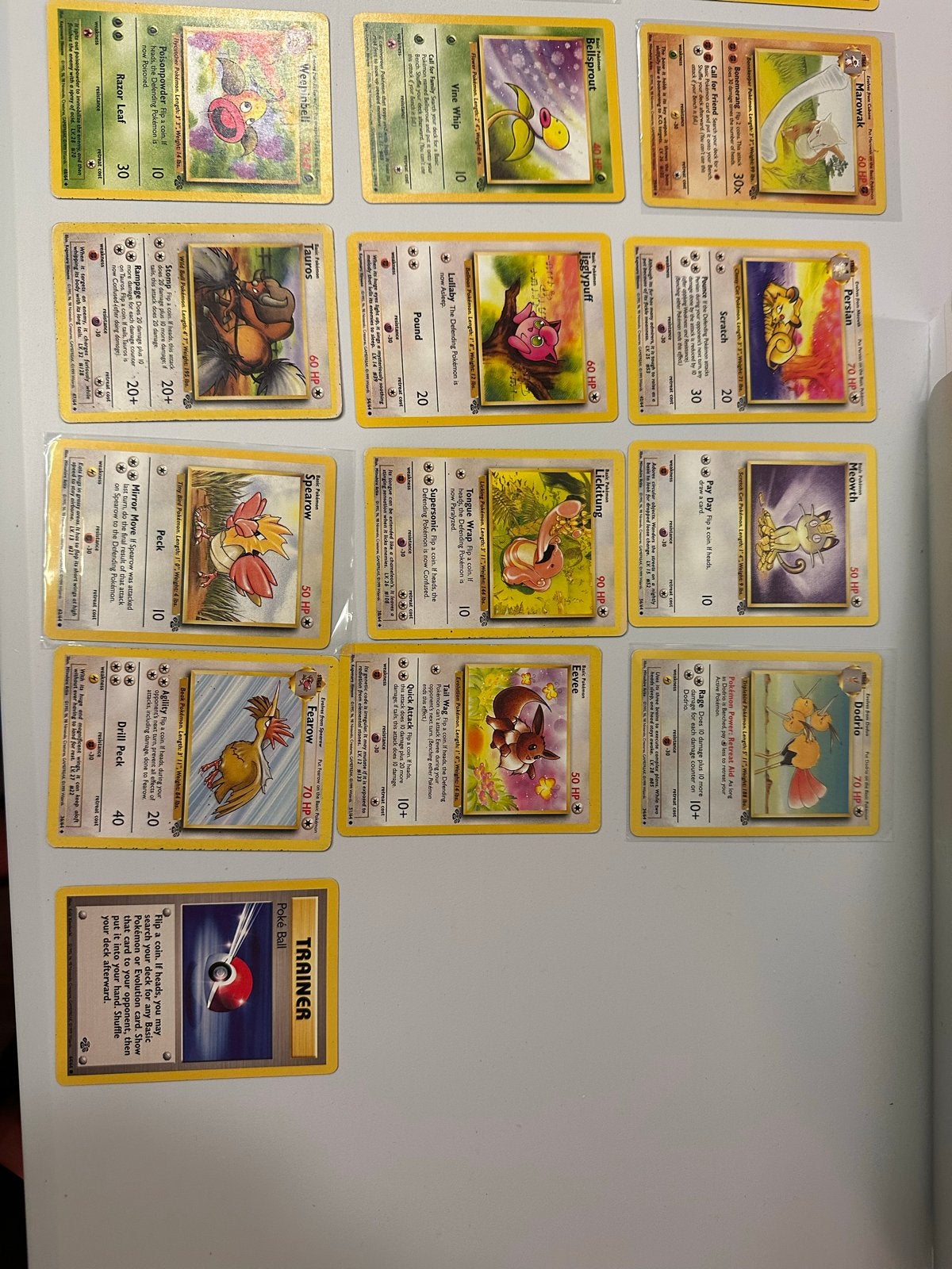 Mooie Jungle Kaarten Set 17 stuks met first edition, Ophalen of Verzenden, Gebruikt, Meerdere kaarten
