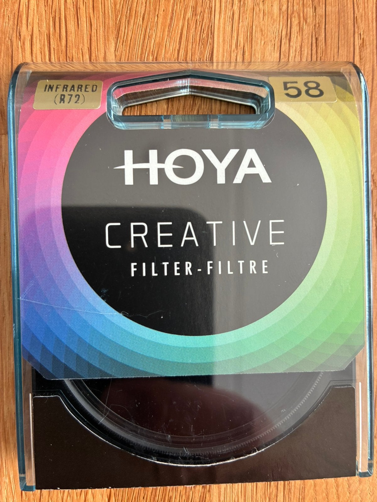 Hoya 58mm r72 infrarood filter, Overige merken, Overige typen, Ophalen of Verzenden, Zo goed als nieuw