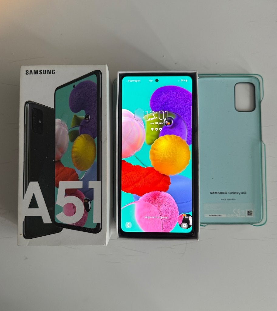 Te koop of ruilen ZGAN Samsung A51 met 128gb groene kleur, Zwart, Ophalen of Verzenden, Zo goed als nieuw, Zonder simlock