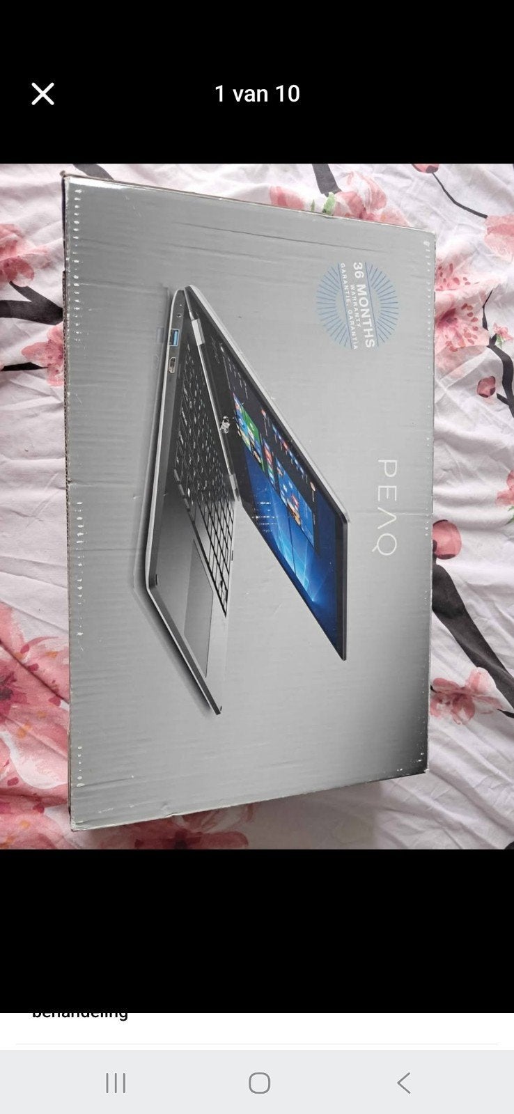 PEAQ PNB T2011-ION3 360 Laptop - 11.6 inch, 2GB RAM, 64GB, Ophalen, PEAQ, Gebruikt, Minder dan 4 GB