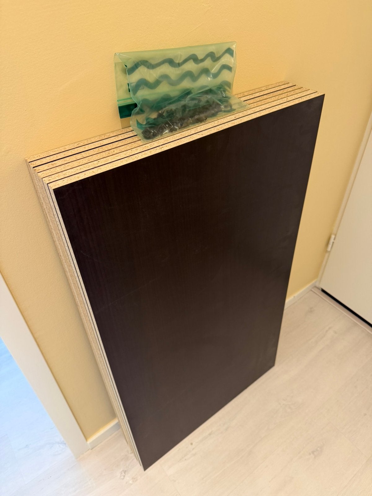 6x IKEA PAX KOMPLEMENT plank 100x58 bruin, Ophalen, Zo goed als nieuw