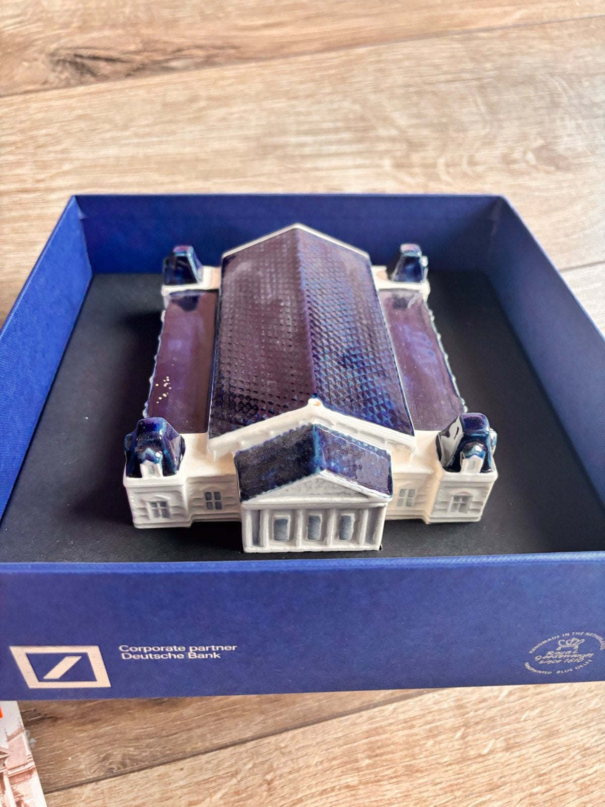 Delfts Blauw Concertgebouw miniatuur - Royal Goedewaagen, Verzamelen, Ophalen of Verzenden, Nieuw