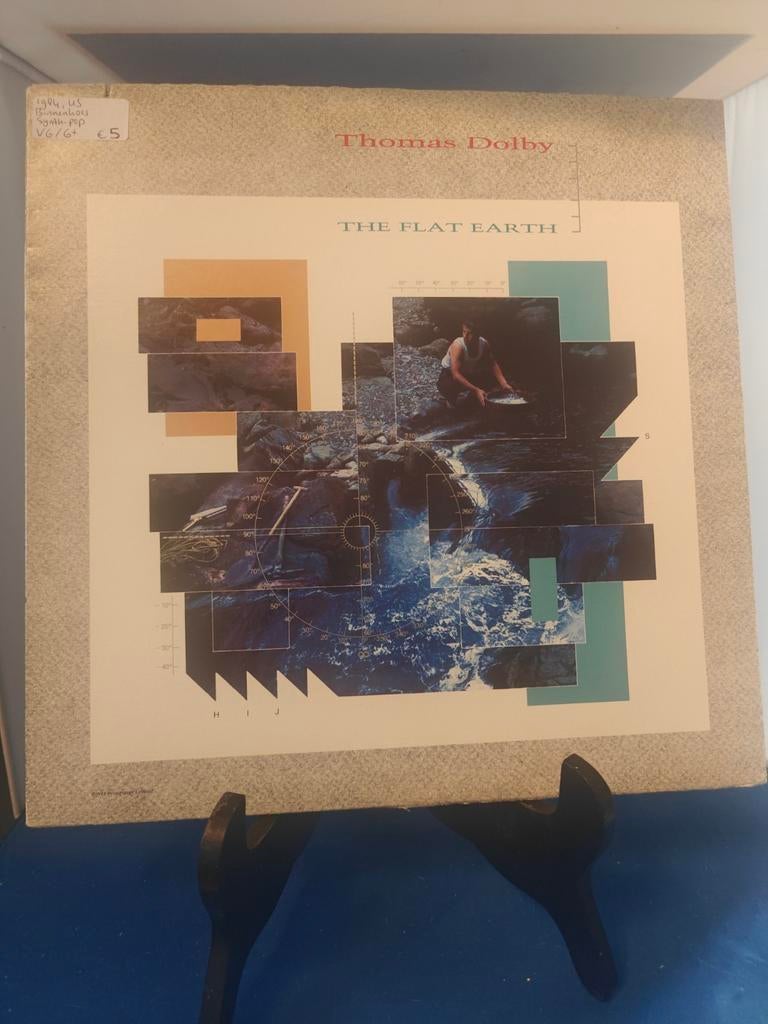 Thomas Dolby - The Flat Earth LP, Ophalen of Verzenden, Zo goed als nieuw, 12 inch