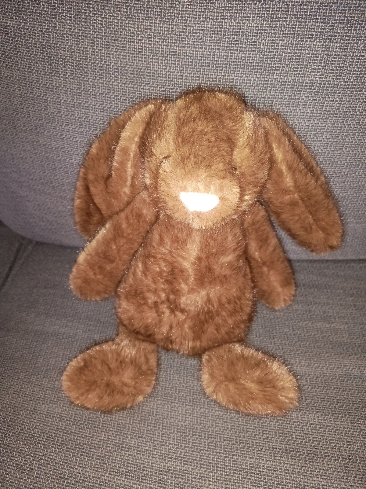 jellycat bruin konijn 30 cm met tas, Ophalen of Verzenden