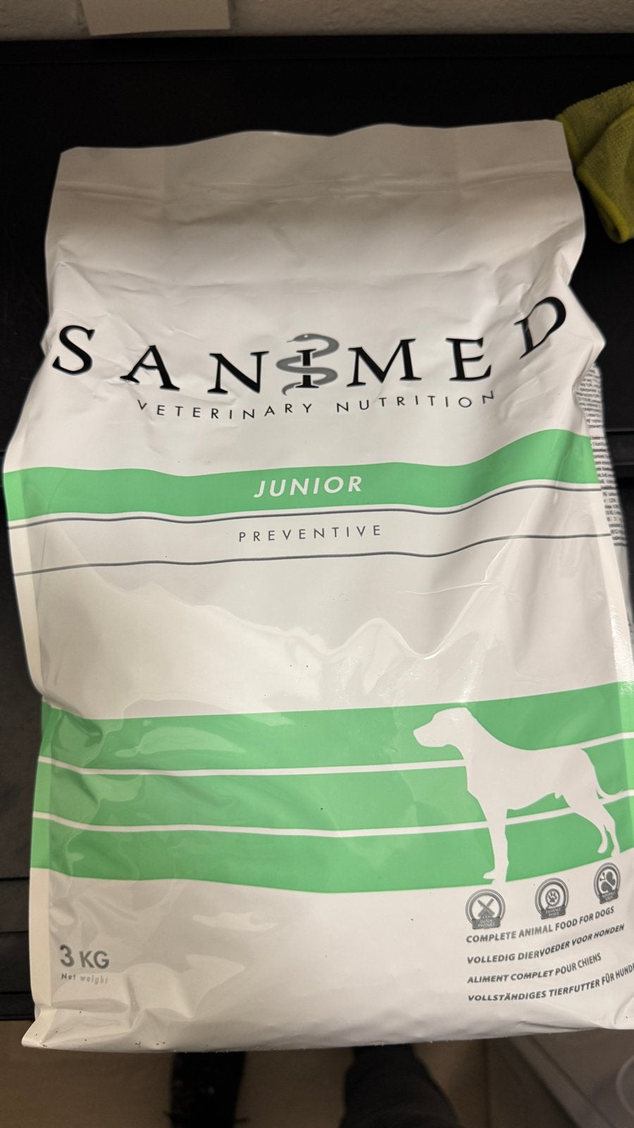 Sanimed Junior 3 kg, Ophalen, Hond