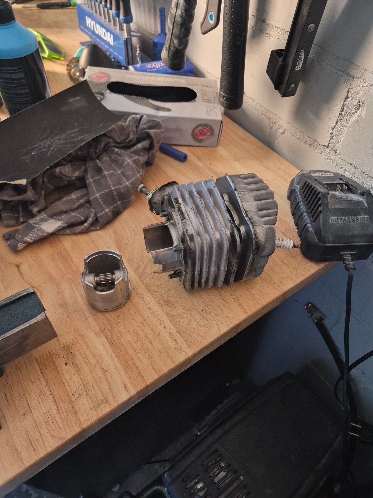 70cc Cilinder voor Peugeot Vivacity, Ophalen, Gebruikt, Cilinder