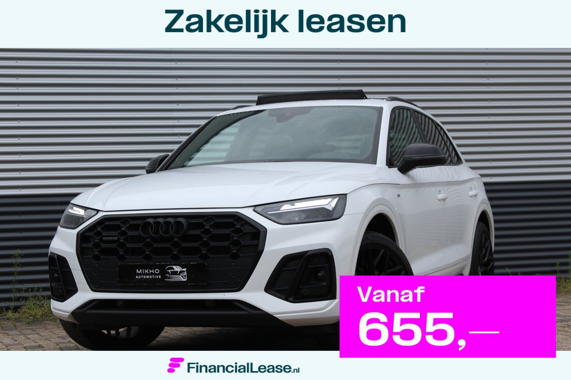Audi Q5 50 TFSI e 3x S-Line | Competition | Panoramadak | El, Automaat, Gebruikt, 4 cilinders, Leder en Stof