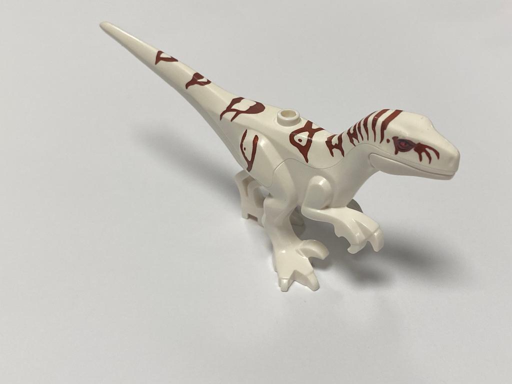 Lego witte dinosaurus Atrociraptor, Jurassic World, Lego, Overige typen, Nieuw