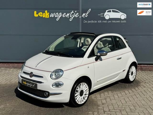 Fiat 500 C 1.2 Dolcevita Cabrio *xenon *leder *climate *navi, Voorwielaandrijving, Gebruikt, 4 cilinders, Cabriolet