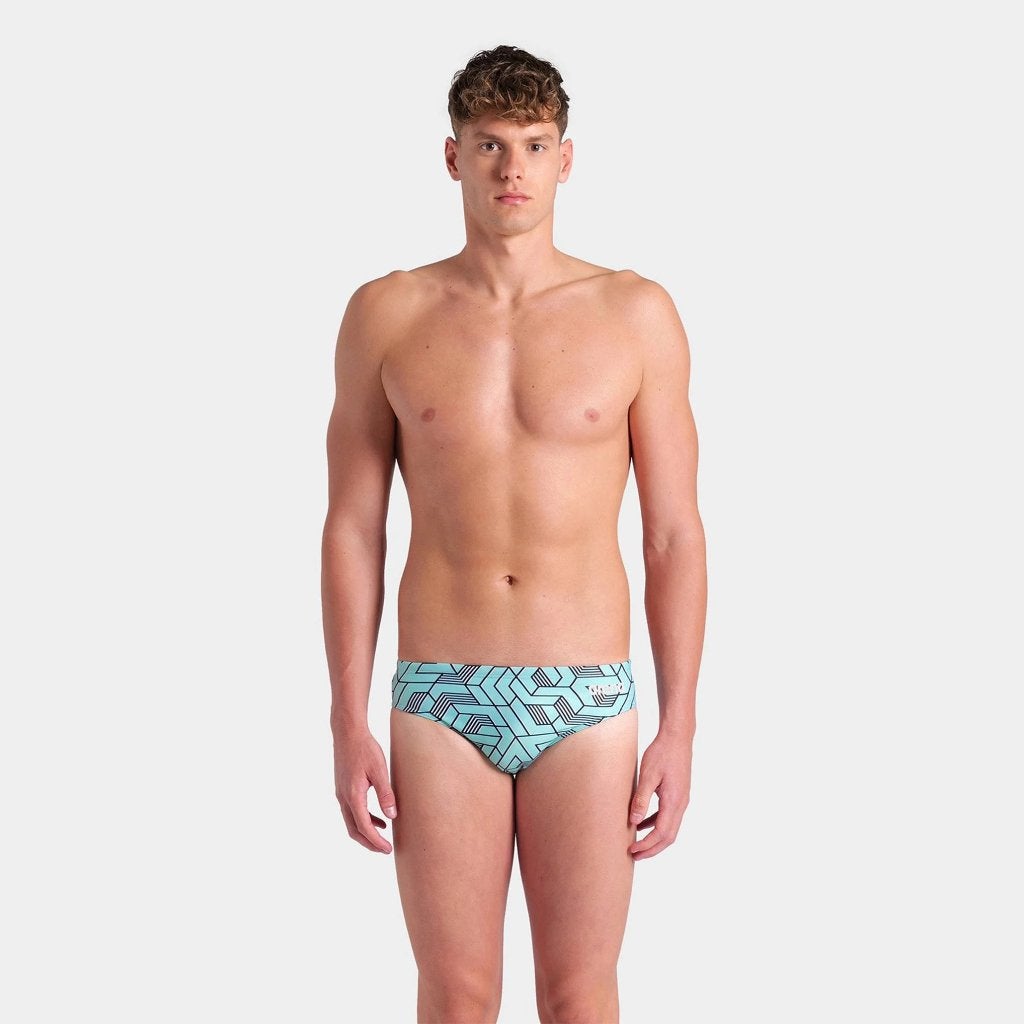 Nieuw Arena M Escape Swim Briefs Zwembroek Water Blue Multi, C.da Cisterna, 84/85 62029 Tolentino (MC) Italië, Blauw, Ophalen of Verzenden