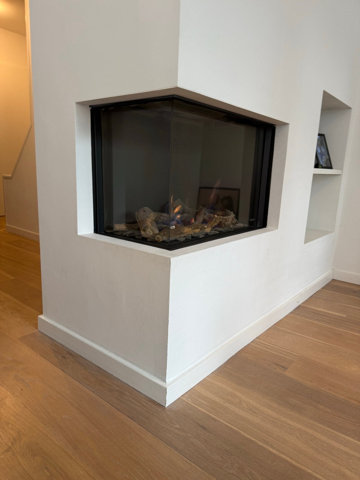 Moderne Faber gashaard, Ophalen, Zo goed als nieuw, Inbouwhaard, Gashaard