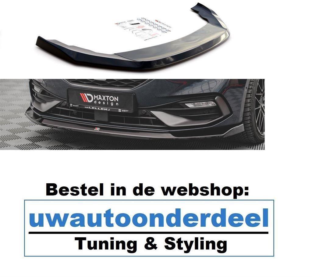 Maxton Design Seat Leon FR MK4 Spoiler Splitter Lip, Auto diversen, A.parts@hotmail.nl, Trasmolenlaan 12 3447 GZ Woerden, Verzenden