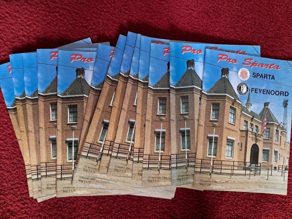 Sparta Rotterdam 1994/1995, Ophalen of Verzenden, Zo goed als nieuw, Sparta, Boek of Tijdschrift