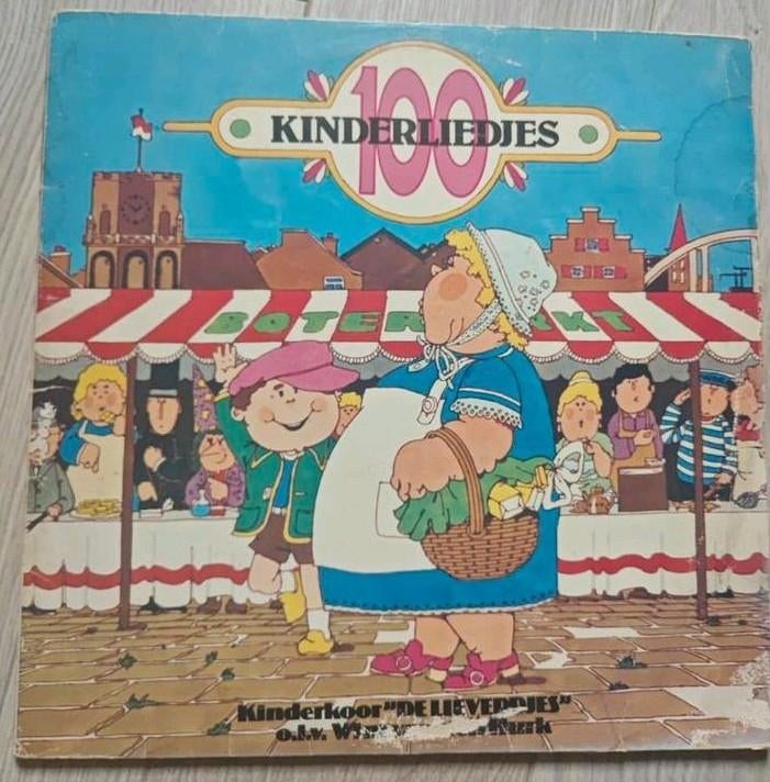 100 Kinderliedjes LP - Kinderkoor "De Lieve-djes", Cd's en Dvd's, Vinyl | Overige Vinyl, Ophalen of Verzenden