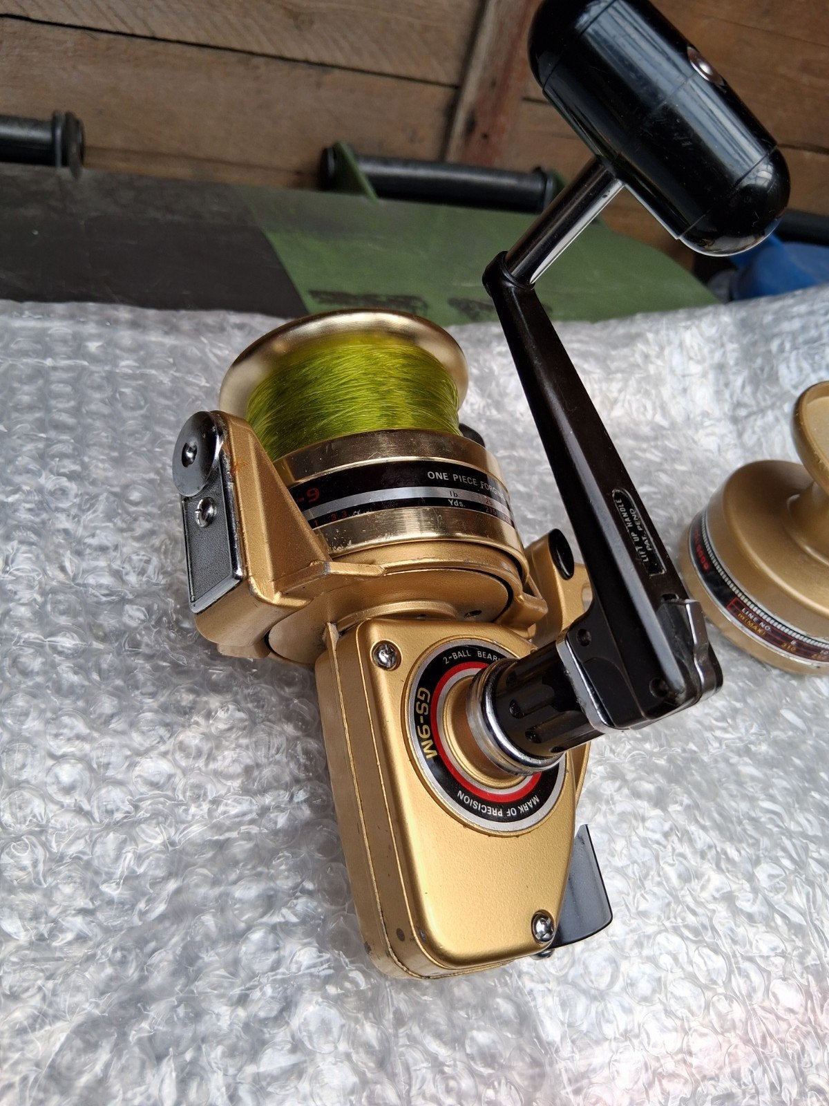 Zeemolen Daiwa GS9M IN TOP STAAT, Ophalen of Verzenden, Zo goed als nieuw, Molen