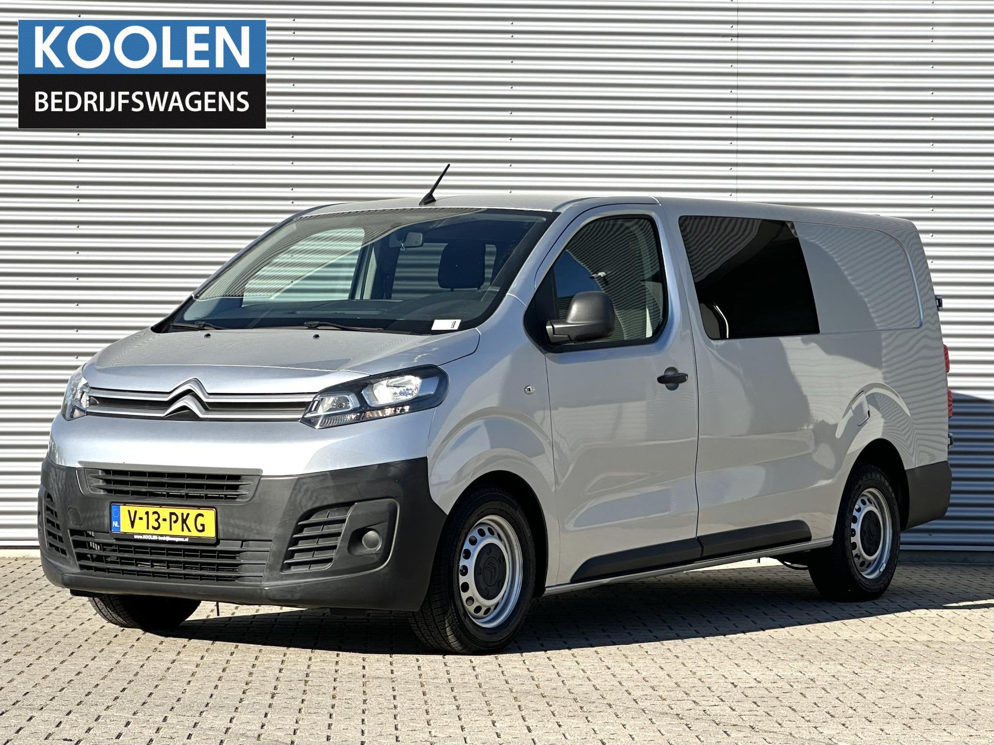 Citroen Jumpy 2.0 BlueHDI 120 DC Dubbele cabine MARGE btw vr, Voorwielaandrijving, Stof, Gebruikt, Euro 6