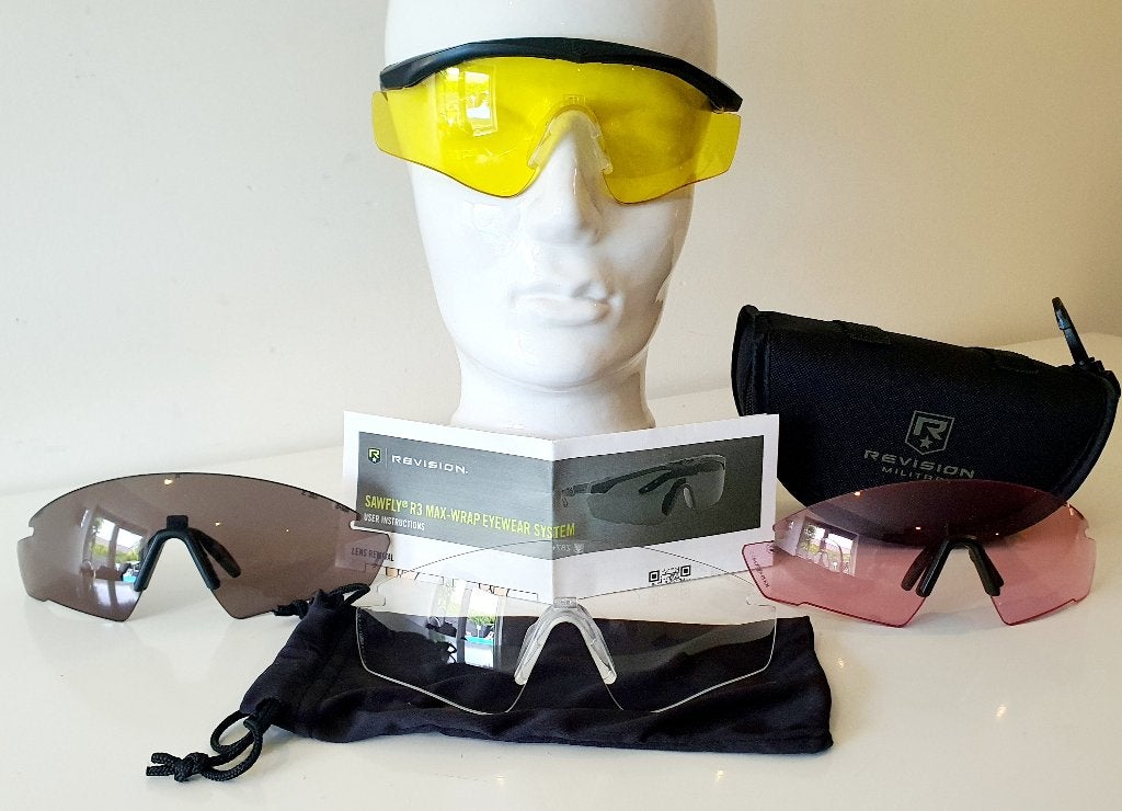 Landmacht Revision Sawfly R3 Max-Wrap Eyewear System DeLuxe, Verzamelen, Militaria | Algemeen, Verzenden, Landmacht, Nederland