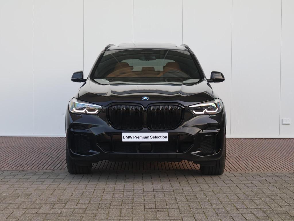 BMW X5 xDrive45e High Executive / M-Sportpakket / Harman Kar, Gebruikt, 394 pk, Met garantie (alle), Zwart