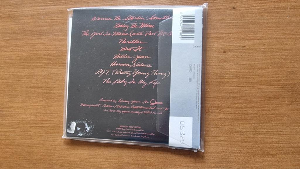 Michael Jackson Thriller Millennium Edition CD Zeldzaam, Verzenden, Zo goed als nieuw