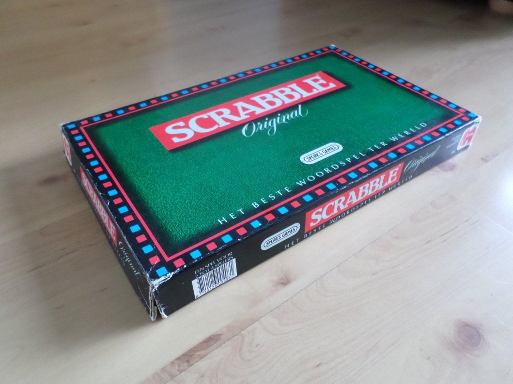 scrabble spel, Ophalen, Zo goed als nieuw