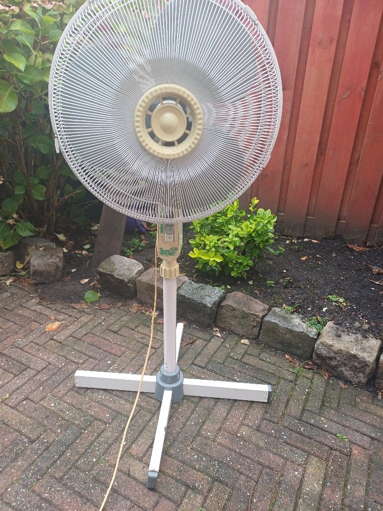 Ventilator, werkt prima, Witgoed en Apparatuur, Ventilatoren, Ophalen, Gebruikt, Statiefventilator